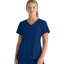 Grey's Anatomy Scrub Tops*+ Spandex Stretch Women's Serena V-Neck Scrub Top