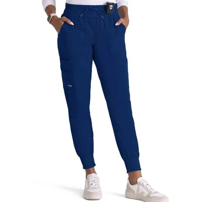 Grey's Anatomy Scrub Pants*+ Spandex Stretch Women's Carly Cargo Jogger Scrub Pant