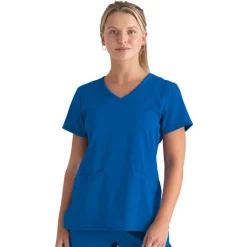 Grey's Anatomy Scrub Tops*+ Spandex Stretch Women's Serena V-Neck Scrub Top