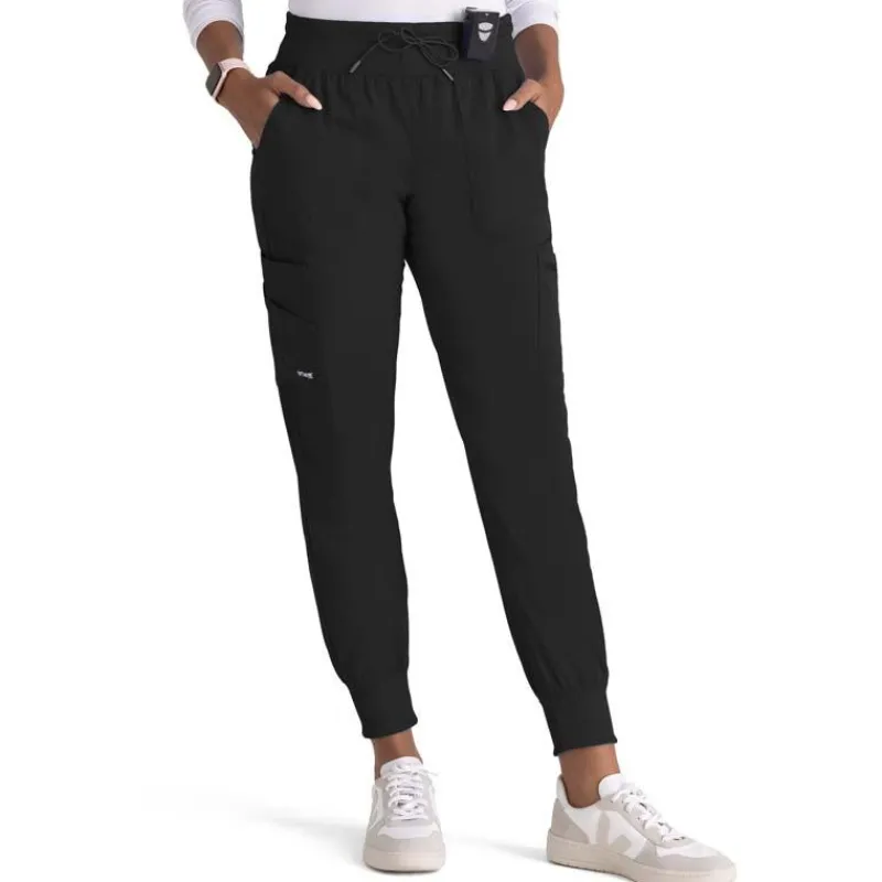 Grey's Anatomy Scrub Pants*+ Spandex Stretch Women's Carly Cargo Jogger Scrub Pant