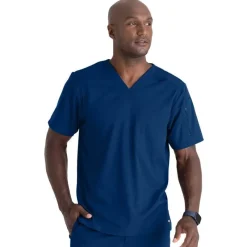 Grey's Anatomy Scrub Tops*+ Spandex Stretch Men's Murphy V-Neck Scrub Top
