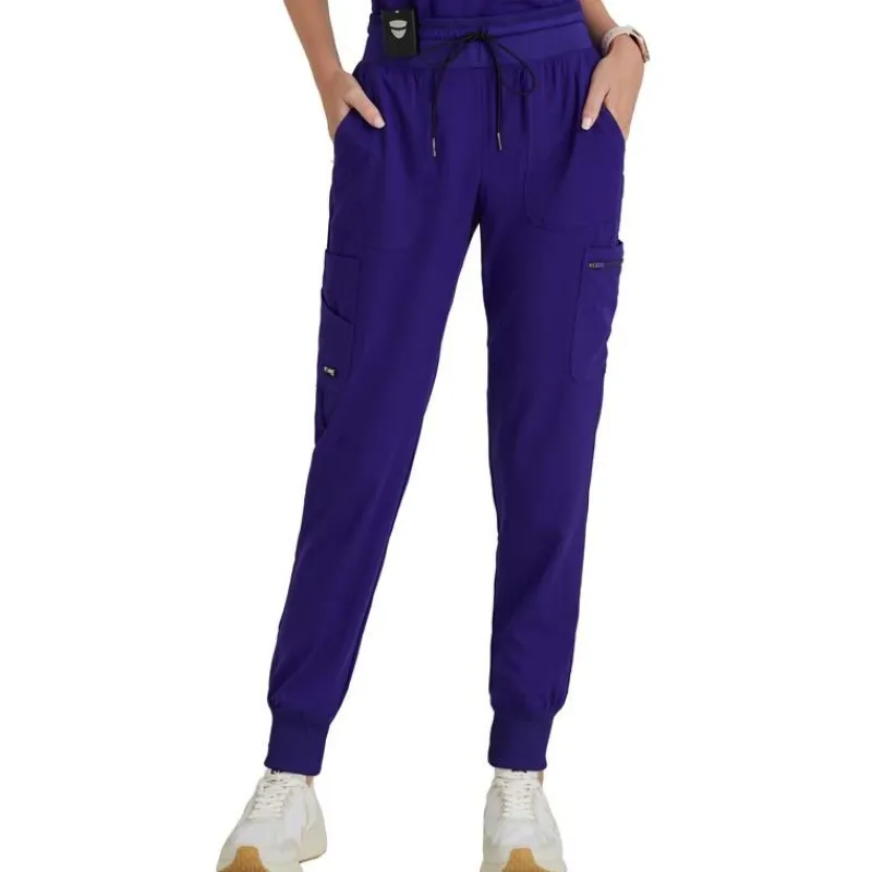 Grey's Anatomy Scrub Pants*+ Spandex Stretch Women's Carly Cargo Jogger Scrub Pant