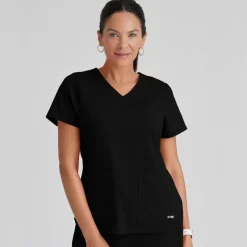 Grey's Anatomy Scrub Tops*+ Spandex Stretch Women's Emma Scrub Top