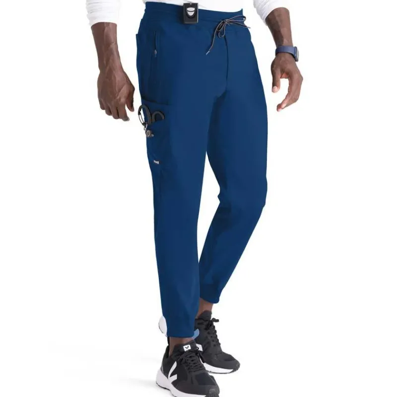 Grey's Anatomy Scrub Pants*+ Spandex Stretch Men's Murphy Cargo Jogger Scrub Pant