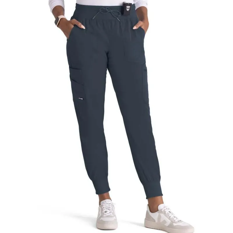 Grey's Anatomy Scrub Pants*+ Spandex Stretch Women's Carly Cargo Jogger Scrub Pant
