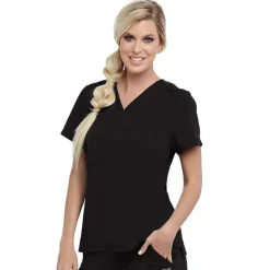 Grey's Anatomy Active Scrub Tops*+ Spandex Stretch Women's Bree Tuck-In Scrub Top