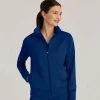 Grey's Anatomy Knits Lab Coats & Jackets*Grey's Anatomy Knit Stretch Women's Ease Warm-Up Jacket