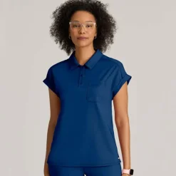 Grey's Anatomy Knits Scrub Tops*Grey's Anatomy Knit Stretch Women's Renew Dolman Sleeve Scrub Top
