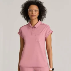 Grey's Anatomy Knits Scrub Tops*Grey's Anatomy Knit Stretch Women's Renew Dolman Sleeve Scrub Top