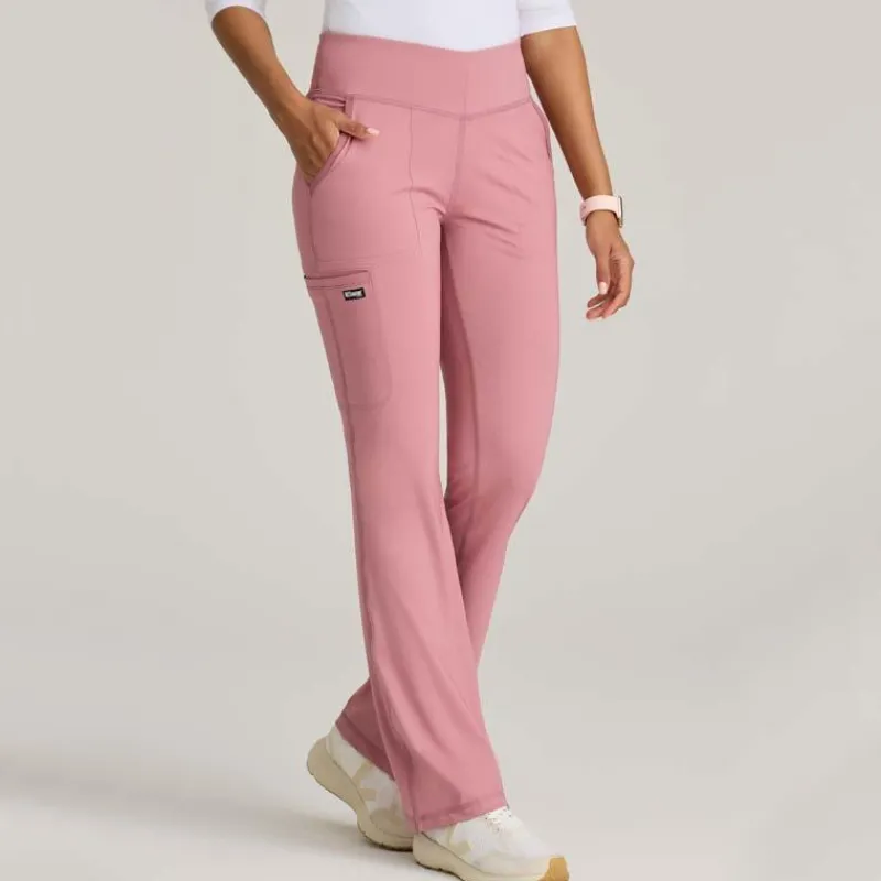 Grey's Anatomy Knits Scrub Pants*Grey's Anatomy Knit Stretch Women's Swift V-Waist Scrub Pant