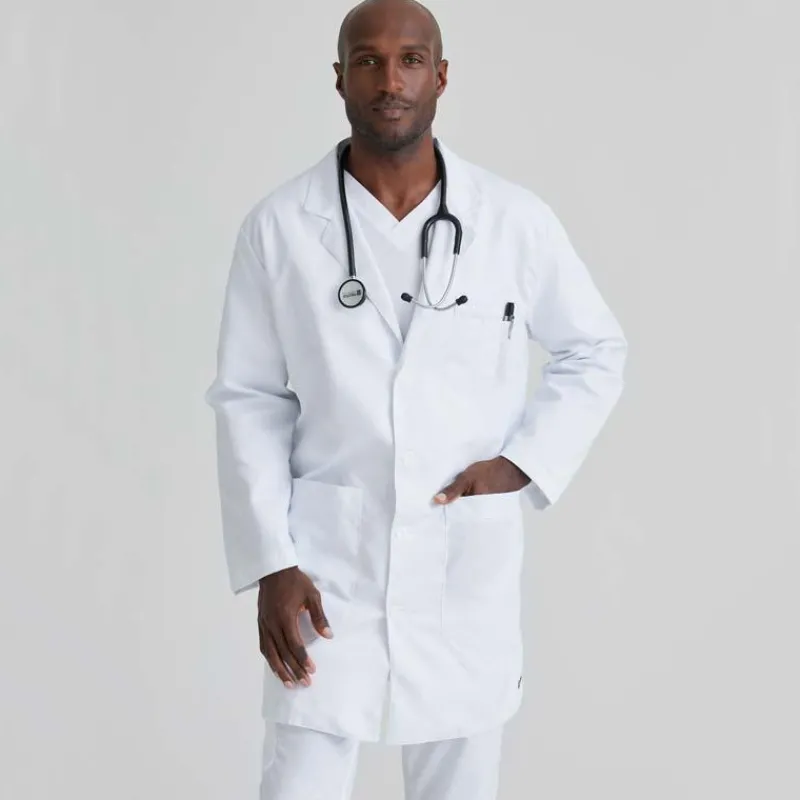 Grey's Anatomy Lab Coats & Jackets*Men's 37" 5-Pocket Lab Coat White