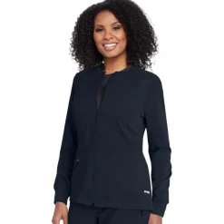 Grey's Anatomy Lab Coats & Jackets*+Spandex Stretch Women's Millie Scrub Jacket