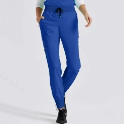 Grey's Anatomy Scrub Pants*+Spandex Stretch Women's Eden Cargo Jogger Scrub Pant