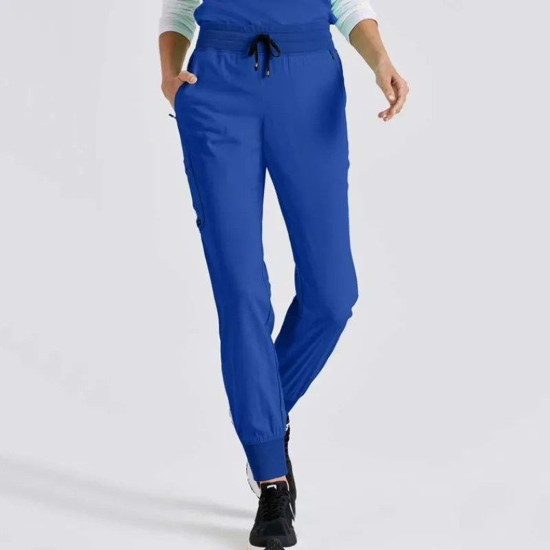 Grey's Anatomy Scrub Pants*+Spandex Stretch Women's Eden Cargo Jogger Scrub Pant