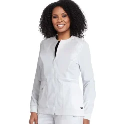Grey's Anatomy Lab Coats & Jackets*+Spandex Stretch Women's Millie Scrub Jacket
