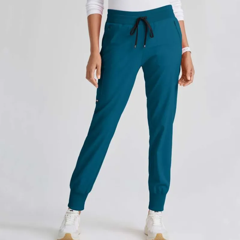 Grey's Anatomy Scrub Pants*+Spandex Stretch Women's Eden Cargo Jogger Scrub Pant