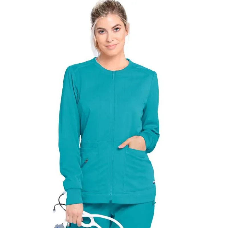 Grey's Anatomy Lab Coats & Jackets*+Spandex Stretch Women's Millie Scrub Jacket