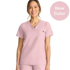 Healing Hands Quest Scrub Tops*Women's Billie V-Neck Tuck-In Scrub Top