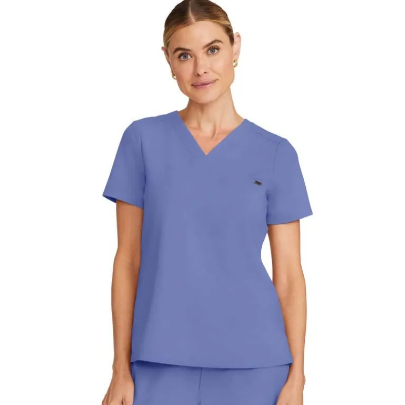 Healing Hands Quest Scrub Tops*Women's Billie V-Neck Tuck-In Scrub Top