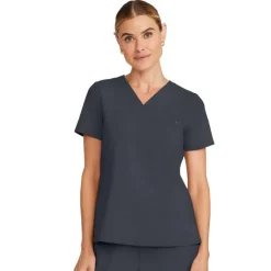 Healing Hands Quest Scrub Tops*Women's Billie V-Neck Tuck-In Scrub Top