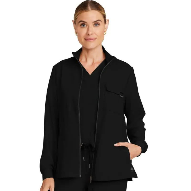 Healing Hands Quest Lab Coats & Jackets*Women's Brook Zip Front Utility Scrub Jacket