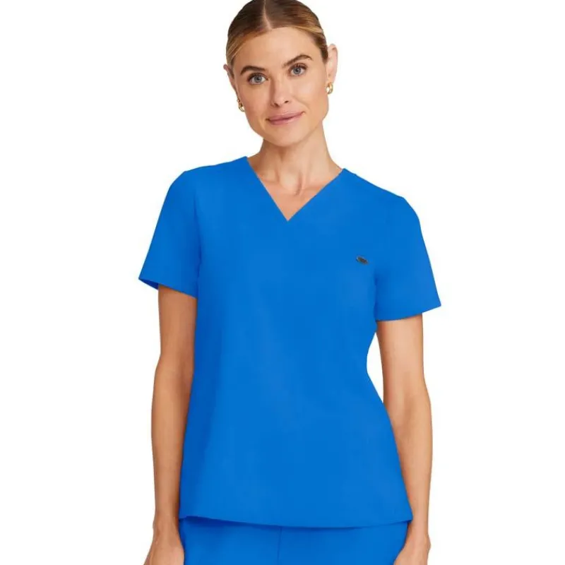 Healing Hands Quest Scrub Tops*Women's Billie V-Neck Tuck-In Scrub Top