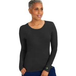 Healing Hands Tees & Layering Pieces*Women's Melissa Long Sleeve Knit Tee