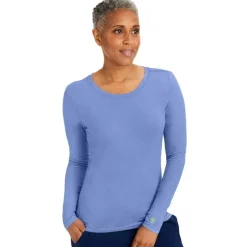 Healing Hands Tees & Layering Pieces*Women's Melissa Long Sleeve Knit Tee