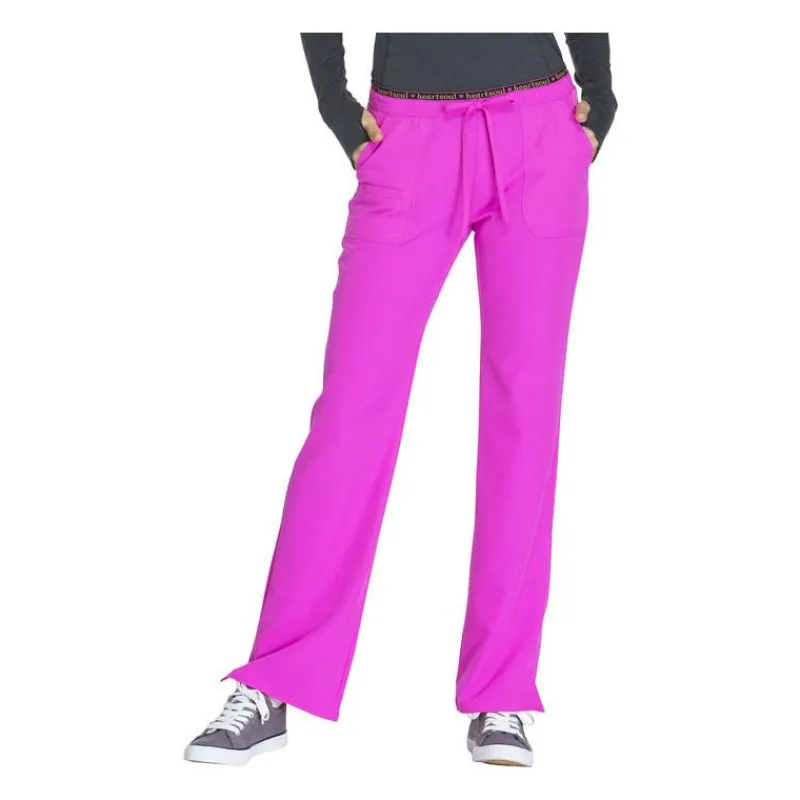 Heartsoul Scrub Pants*Women's Heart Breaker Flare Leg Scrub Pants - Petite