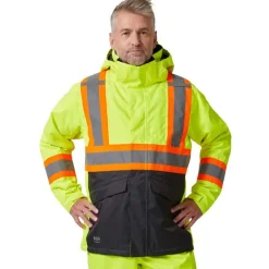 Helly Hansen Rain Jackets | Rain Gear*Men's Alta Hi-Vis Waterproof Insulated Jacket