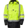 Helly Hansen Rain Jackets | Rain Gear*Men's Class 3 Ansi Hi Viz Potsdam Waterproof Jacket Yellow