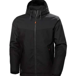 Helly Hansen Jackets*Men's Insulated Oxford Winter Jacket Black