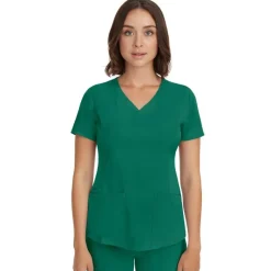 Healing Hands Scrub Tops*HH Works by Women's Monica V-Neck Scrub Top