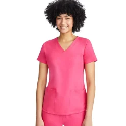 Healing Hands Scrub Tops*HH Works by Women's Monica V-Neck Scrub Top