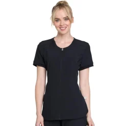 Infinity Scrub Tops*By Cherokee Women's Zip Front Scrub Top