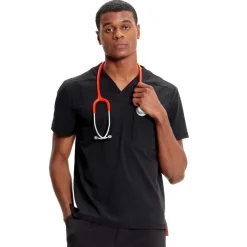 Infinity GNR8 Scrub Tops*Men's V-Neck Scrub Top