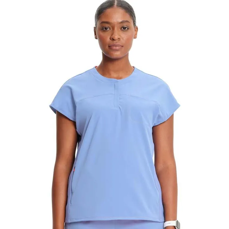 Infinity GNR8 Scrub Tops*Women's Henley Scrub Top
