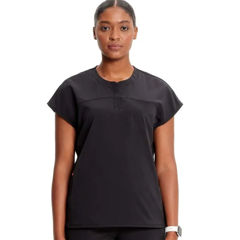 Infinity GNR8 Scrub Tops*Women's Henley Scrub Top