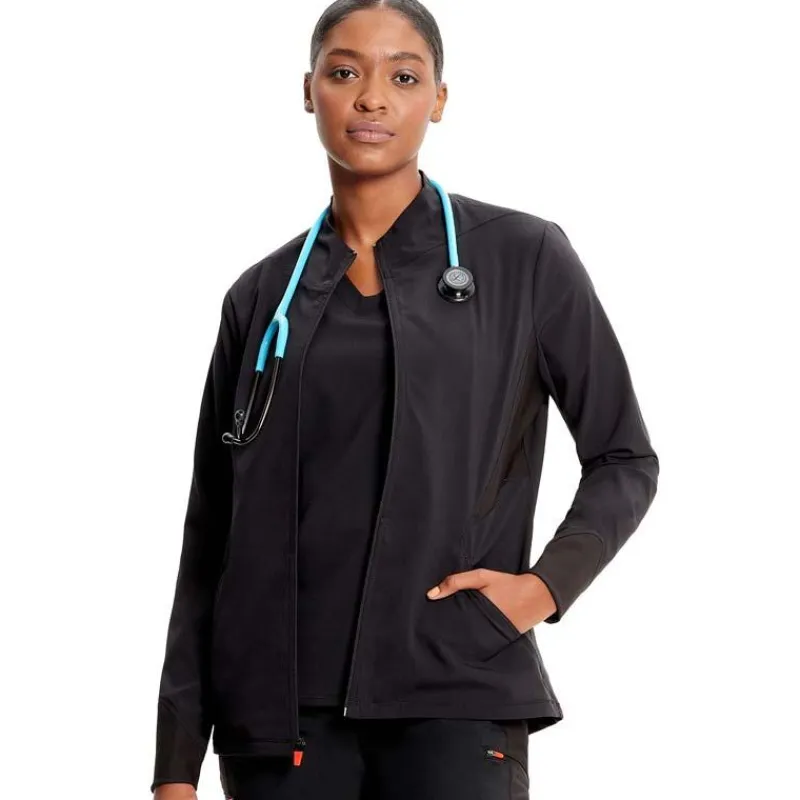 Infinity GNR8 Lab Coats & Jackets*Women's Zip Front Scrub Jacket