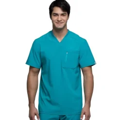 Infinity Scrub Tops*Men's V-Neck Scrub Top