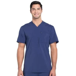 Infinity Scrub Tops*Men's V-Neck Scrub Top