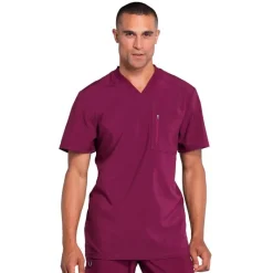 Infinity Scrub Tops*Men's V-Neck Scrub Top