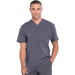 Infinity Scrub Tops*Men's V-Neck Scrub Top