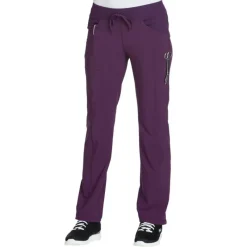Infinity Scrub Pants*Women's Low Rise Straight Leg Drawstring Scrub Pants-Tall