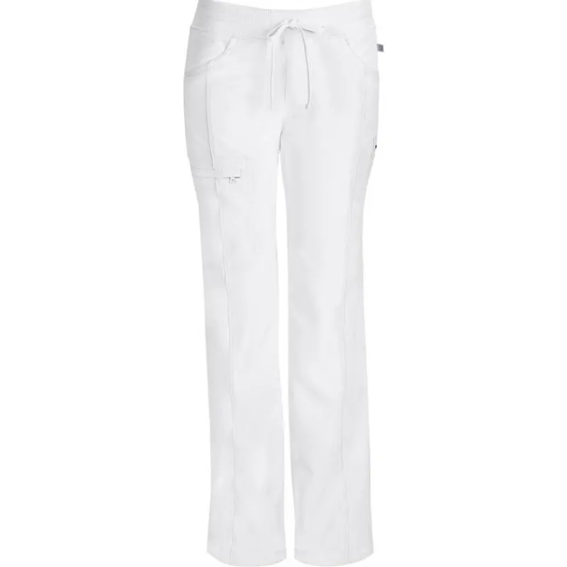 Infinity Scrub Pants*Women's Low Rise Straight Leg Drawstring Scrub Pants-Petite