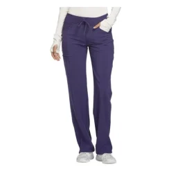 Infinity Scrub Pants*Women's Low Rise Straight Leg Drawstring Scrub Pants-Tall