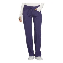 Infinity Scrub Pants*Women's Low Rise Straight Leg Drawstring Scrub Pants