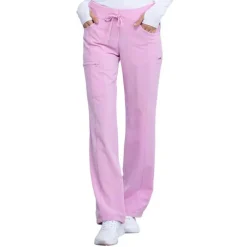 Infinity Scrub Pants*Women's Low Rise Straight Leg Drawstring Scrub Pants