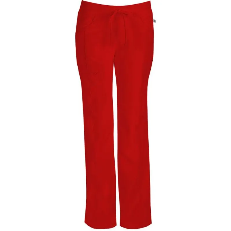 Infinity Scrub Pants*Women's Low Rise Straight Leg Drawstring Scrub Pants-Tall