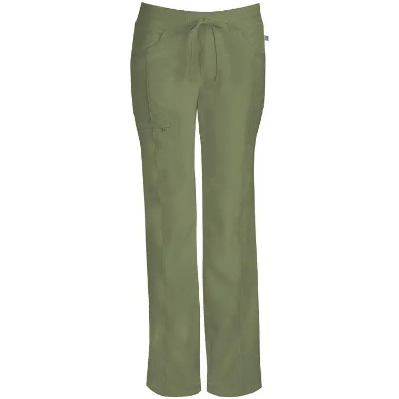 Infinity Scrub Pants*Women's Low Rise Straight Leg Drawstring Scrub Pants-Tall